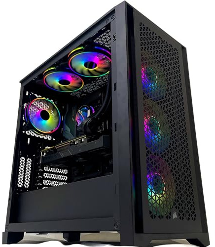 ginger6 Gaming PC Desktop 14ZF1G-8PX - Intel Core i7 14700Kf Processor, Radeon RX 9070 16GB Graphics, 2TB M.2 NVMe SSD, 64GB DDR5, Z790, Wi-Fi 6E 802.11ax, Liquid Cooled, Windows 11 Home