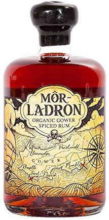 Gower Môr-Ladron Organic Rum 70 cl