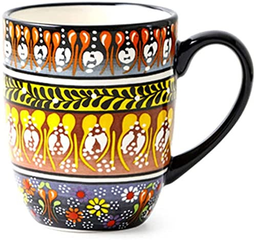 Ensembles d'assiettes à dîner, ensembles de vaisselle en porcelaine, ensemble combiné de vaisselle Bohême |10 assiettes, 2 bols, 4 tasses, 4 tasses, services de table en céramique exotique,