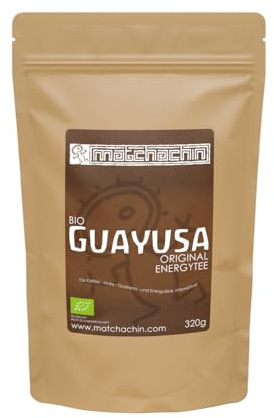 Guayusa-Tee BIO Refill Pack från Matchachin – originalet [Ilex guayusa] nattvakten te från Kichwa Indigenen (320 g)