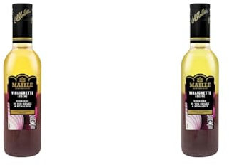 Maille Vinaigrette Légère Vin Rouge & Échalotes 360 ml (Lot de 2)