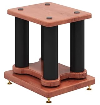 HYDTGZ Universellt golvhögtalarställ Bokhylla Högtalarställ Höjd 20/30/40/50/60CM/70CM Surround Sound Högtalarställ för hemmabio,L/25xw/20xh/20cm