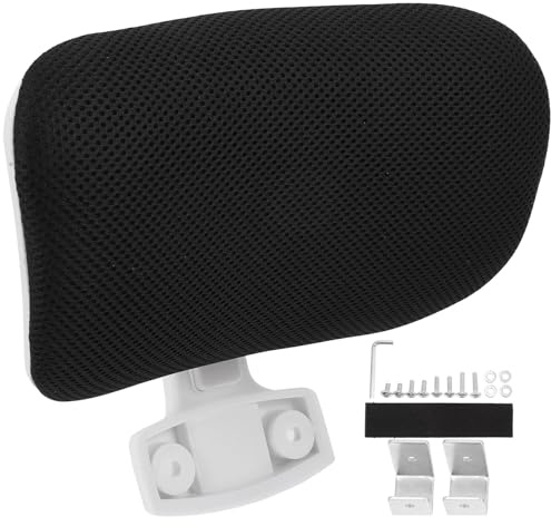 POPETPOP Cuscino Poggiatesta Sedia da Ufficio Regolabile Supporto Collo Ergonomico per Sedia da Lavoro Installazione Facile con Clip Materiale Confortevole e Durevole Adatto per Protezione