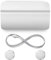 zalati Pet Door Opener Automatic Pet Access Door for Training Dogs Cats Pets Free Access Entry Exit Room Bathroom Bedroom - White