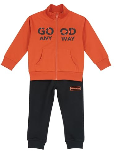 Chicco Tuta con Felpa e Pantaloni Lunghi Bambini e ragazzi in Tessuto non Felpato, con Zip 261