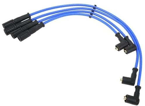 XUBOR Cavi Bobina Candela accensione Auto, for Fiat, Punto (188) 1.2 Natural Power (2003-2012) Cavo di accensione