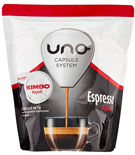 Caffè Kimbo Espresso Napoli Dosettes / Capsules pour cafetière Caffè Kimbo Uno System 64