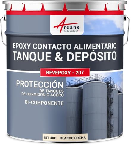 Resina epossidica alimentare - REVEPOXY - 207-4 kg Bianco Crema - ARCANE INDUSTRIES