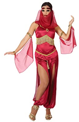 Atosa 61149 kostym arabisk prinsessa kvinna XL röd karneval, kvinnor