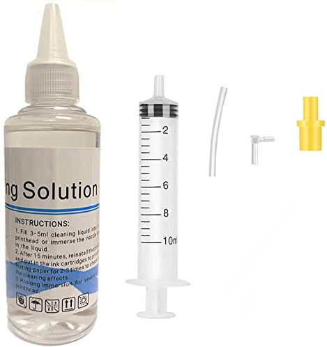 InkPro Universal Printer Cleaning Kit Unblock Print Head Nozzles Cleaner Flush