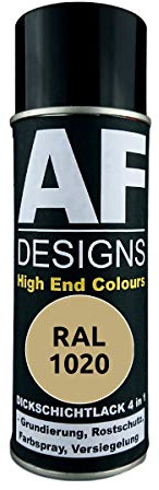 4 IN 1 Ral 1020 Oliva Dickschichtlack Laca Spray Lata de Aerosol