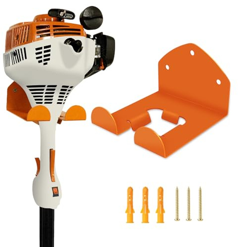 FLEXI RODS Organiseur de garage - Support de rangement pour outils électriques de jardin - Pour débroussailleuse, taille-haie, mur de garage, coupe-bordure de garage, outils de jardin