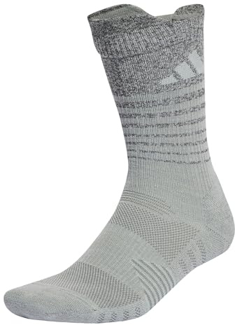 adidas Unisex - Adulto COLD.RDY XCity Reflective Running Socks, Wonder Silver / Reflective Silver / Wonder Silver, 40-42