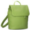 Zwei Damen City-Rucksack Mademoiselle.M MR8 4 Liter weiches Kunstleder, Magnet-Verschlussklappe, Hauptfach mit Reißverschluss, gepolstertes Trennfach für Tablet, Rückenpolsterung (kiwi)