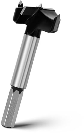 Forstnerbohrer 35mm,Holzbohrer 93mm Länge mit Sechskantschaft für tiefe Bohrungen für Holz,Hartholz, Weichholz