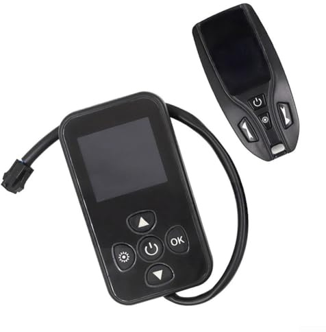 Riscaldatore da parcheggio con liquido refrigerante da 6 KW con controller LCD, sistema da 12 V 24 V per preriscaldatore per camper, auto, camion, barca, cabina, unità di riscaldamento del motore