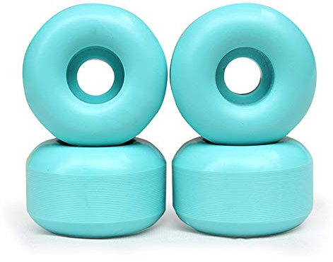 JHKJ Longboard Cruiser Skateboard hjul 54 x 36 mm 99 A PU reservhjul skateboard longboard hjul 4 st hjul longboard ersättning hjul skateboard kors hjul, blå