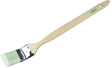 mako Premium Lasyr-radiatorpensel 50/60 mm, grön-vit all för wood-borst (1,50 mm)