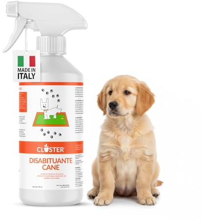 Disuasor para Perros 750 ml - Spray de disuasión para Perros a Base de cítricos - Repelente para Perros para Interiores y Exteriores - Actúa de Manera 100% Natural