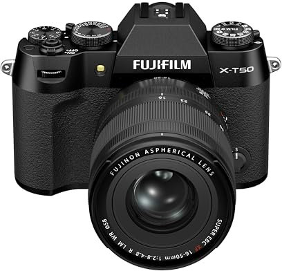 FUJIFILM X-T50 schwarz / 16-50mm Kit