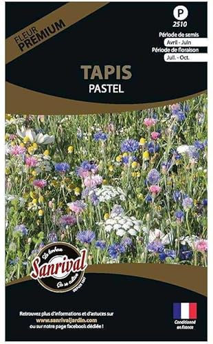 Graines de fleurs premium Tapis pastel