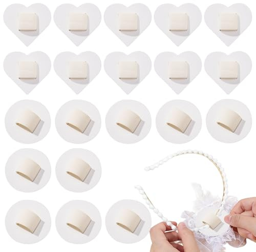 Coussinets pour Bandeaux 20 Pièces Base DIY Bandeaux à Main