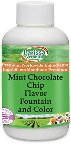Mint Chocolate Chip Flavor Fountain and Color (8 oz, ZIN: 528122) - 3 Pack