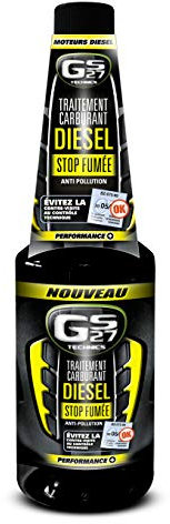 GS27 - Traitement Carburant - Stop Fumee & Anti-Pollution - Moteur Diesel - Unidose - 250 ml
