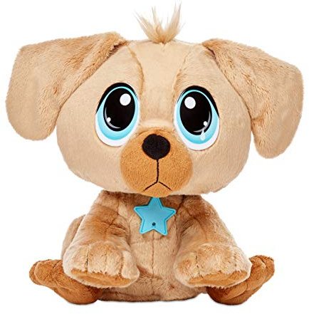 Little Tikes Rescue Tales Animals to Adopt-Golden Retriever-Interactive Soft Toy, Hug, Movement & Sounds - Personalised House, Necklace, ID Tag, Collectable-3+, 655258E5C, Multicolor