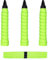 ILLUVA 3 Stück Tennisschläger Griffband Anti-Rutsch, Badminton Griffband Overgrip, Squash Ersatzschlägergriffe (Grün)