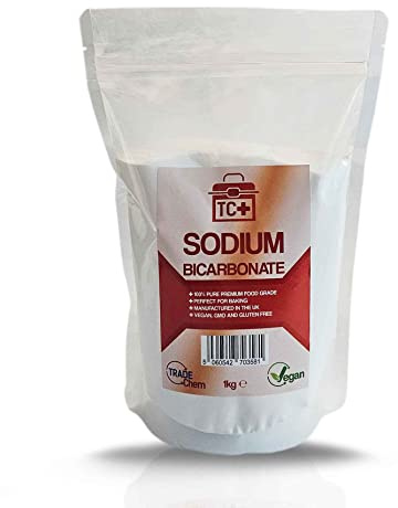 Sodium Bicarbonate for Cleaning, Baking, Bath Resealable Pouch TC Plus (1kg)