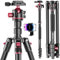 CAMBOFOTO 200cm Kamerastativ, 360°-Kugelkopf, professionelles Aluminium Stativ und Einbeinstativ mit Tragetasche, kompatibel mit Canon (Gewicht 1,5 kg, 6,8 kg Tragkraft)