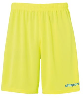 uhlsport Center Basic Kurze Hose ohne Innenslip, Größe:116, Farbe:Fluo gelb/Radar blau