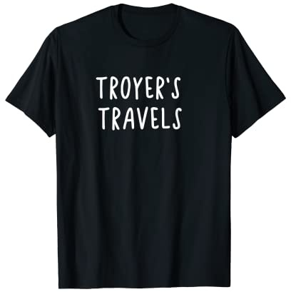 Troyer's Travels Official Merch T-Shirt