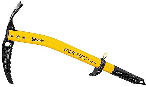 GRIVEL Air Tech EVO Yellow piccozza c/G-Slider 53 cm CE Unisex Adulti