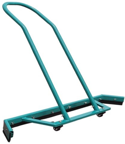 Outdoor Sports Ground Push Water Cart Tennis Court Pusher Scraper Basketball Court Scraper Aluminum Alloy Cleaning Floor Scraper with Replacement Rubber Strip, Floor Water Sweeper