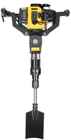 Handheld Benzinbagger, 2-Takt-Digger 33CC Tragbarer Bagger Garten Baum Digger Gartenbaum Grabmaschine für Garten, Bauernhof