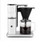 Wilfa Zense Alux Filterkaffeemaschine - 1,25L abnehmbarer Wassertank - Warmhaltefunktion - Tropfstopp & Auto-Abschaltung - einstellbarer Durchlauf - Aluminiumgehäuse (Edelstahl poliert)