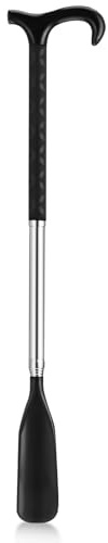 Holibanna 35- Cm Ausziehbarer Schuhhorn Lang Gehandeltes Schuhhorn Langer Dressing Mit Schuhhorn Mit Sockenentfernungswerkzeug Dressing Aid Stick Schwarz