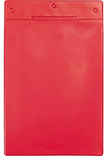 Djois, 162203 - Magnetische Logistik-Kennzeichnungshülle, A5, Hochformat, Rot, 10 Stück, Ideal zur Organisation, Beschriftung, Büro, Hergestellt in Frankreich, Praktisch, Langlebig