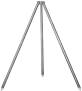 JasCherry Kochen Stativ im Freien, Groß BBQ Dreibein, Grillgeräte Campinggrills mit Kette und Haken, zum Kochen, Trocknen von Kleidung, Schmorbraten, Grillen (ohne hängenden Topf)