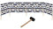 Garronda Strand Windschutz Sichtschutz 5m lang Plus Gummihammer GAEX001 (Anker-65, 5 m)
