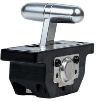 Joystick Controller Enaxlig Hall Joystick 101B-SM, Switch Bord Switch Enkell inbyggt kort handtag Push Rod Kontrollpanel Säker manövrering(5V 1.0-4.0V single signal output)