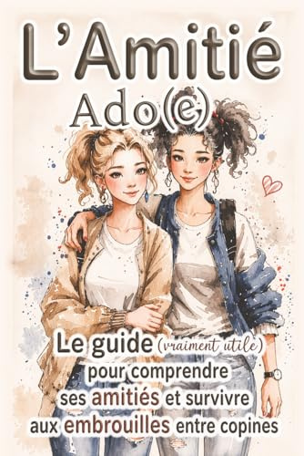 L'amitié chez les ados, carnet de réflexions, de questions et d'écriture guidée pour les filles: confiance en soi à l’adolescence, hypersensibilité, ... amitié saine et toxique, jalousie, trahison
