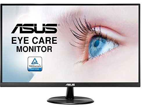 ASUS Eye Care VP279HE - 27 Zoll Full HD Monitor - 75 Hz, 5ms GtG, Adaptive Sync & FreeSync, HDR 10 - IPS Panel, 16:9, 1920x1080 - HDMI, D-Sub, Rahmenlos