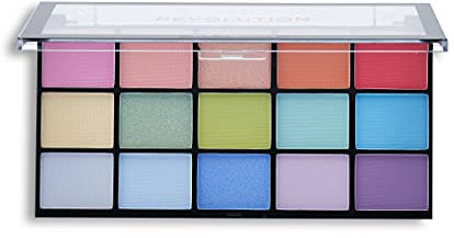 Makeup Revolution, Reloaded Lidschattenpalette, Sugar Pie, 15 Farbtöne, 16.5g