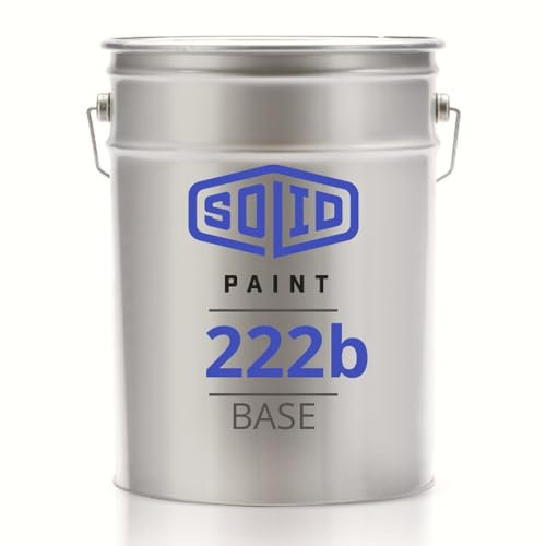 Solid Paint 222b - Pintura epoxi para hormigón, Pintura Suelo, 19,53 L, color gris