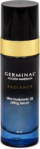 GERMINAL - Sérum Ultra Hyaluronic 5 Ácidos, Acción Inmediata, Efecto Lifting y Firmeza, Luminosidad Instantánea, Hidratación Profunda, Textura Ligera, 30 ml