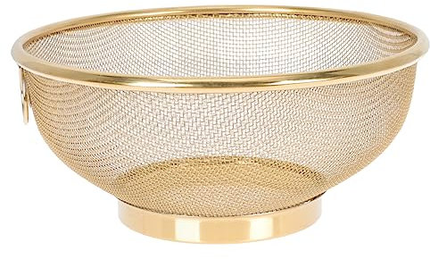 SHOWERORO Colador De Malla Fina De Gran Tamaño De Cm Juego De Para Limpieza De Arroz Colador De Malla De Acero Inoxidable Para Lavar Arroz Y Tamizar Harina