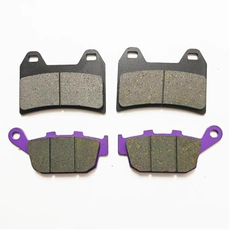 BMLGPGBCDW Pastillas De Freno Delanteras Y Traseras Motocicleta para ZONTES 350E 350D 350M 350S 350R 350V 350T 350X 350VX GK350 ZT350 D350 Pastillas de Freno(Delantero Trasero 2 Pares)